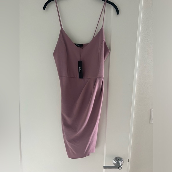 NWT LuLus Mauve Dress Large - Picture 1 of 3